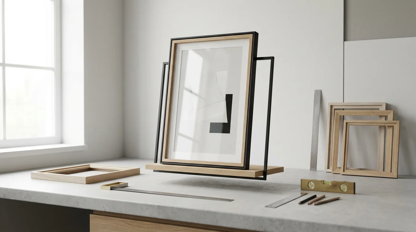 Cadres et supports sur mesure : personnaliser sa décoration murale